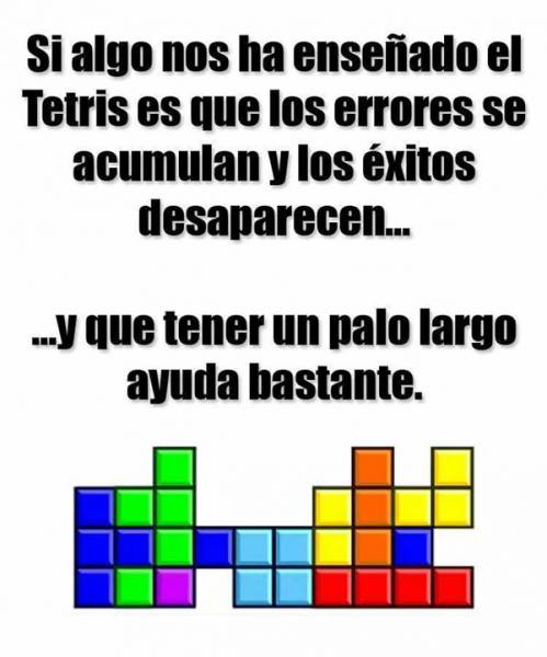 La gran filosofía vital que representa el Tetris