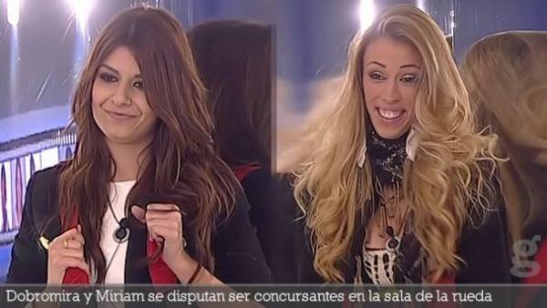 Dobromira a la izquierda, Miriam a la derecha