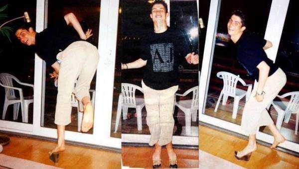 Cristiano Ronaldo bailando como una nena